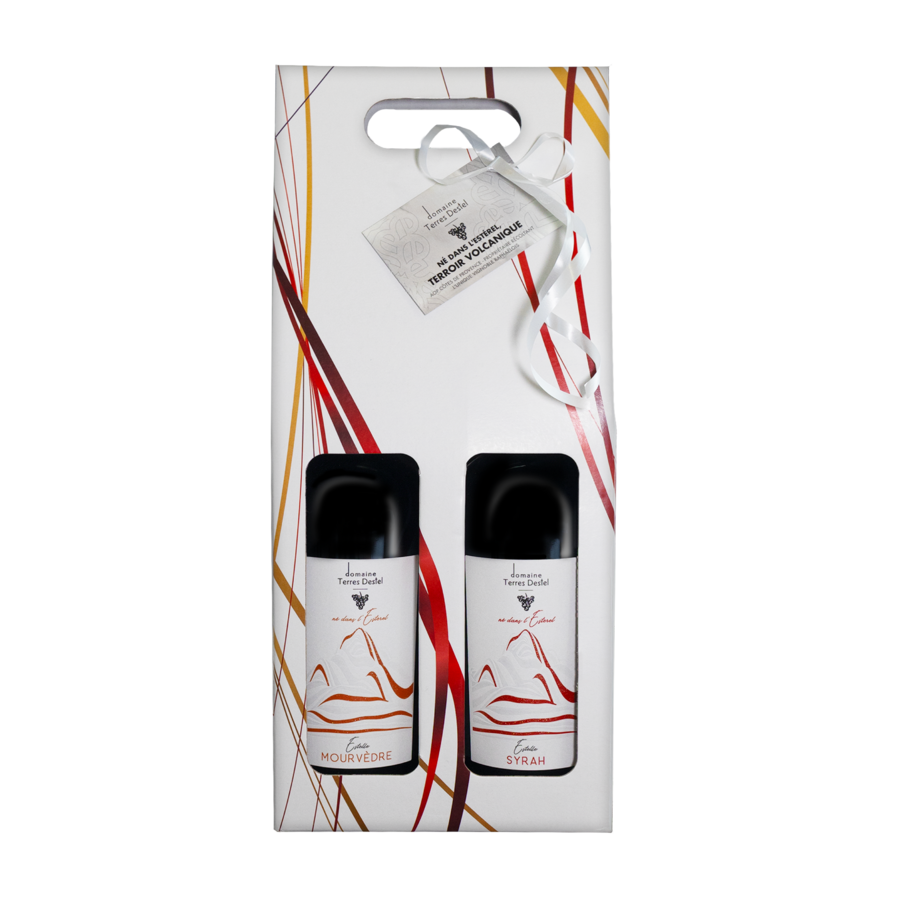 Duo pack red wine red Syrah and red Mourvèdre Duo pack red wine red Syrah and red Mourvèdre